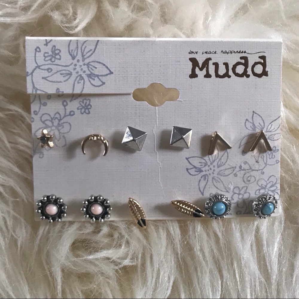 NWT 6 pair Earring Set